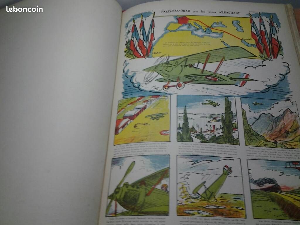 Les grands raids de l'aviation 1927 in folio (image 2)