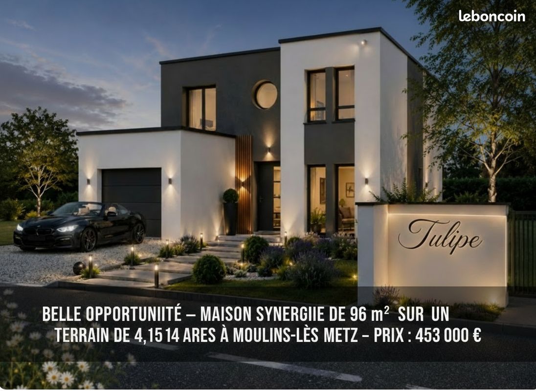 Maison 6 pièces 96 m² · à Volstroff · 96 m² · 453 000 €