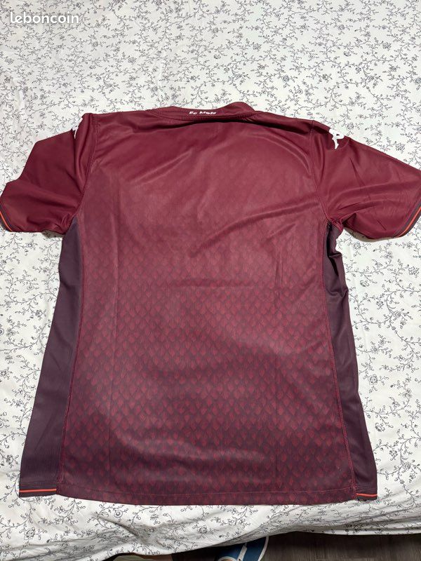 Maillot Kombat Home Fc Metz 24/25 Grenat Enfant | France