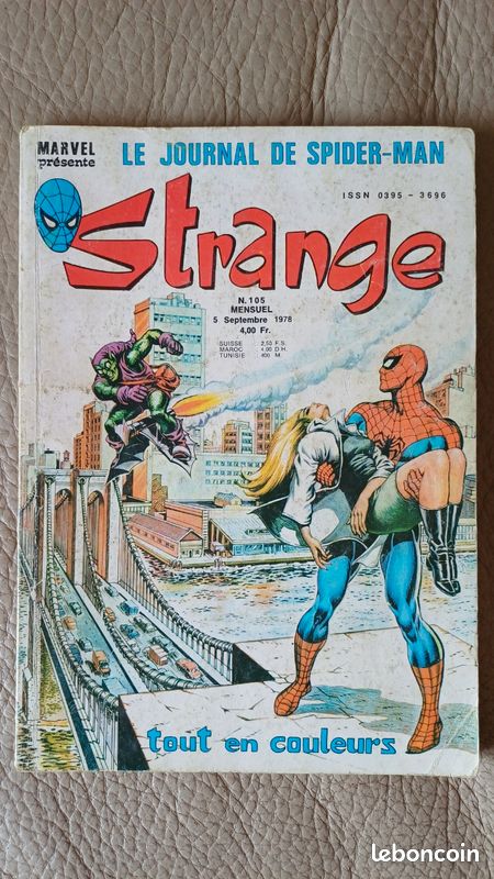 [Réservé] Lot 1 de 10 Marvel Strange Le journal de Spider-Man Collection Super Héros LUG (image 9)