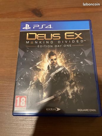 Deus Ex: Mankind Divided Édition Collector PS4 - PAL FR, Neuf Sous Blister