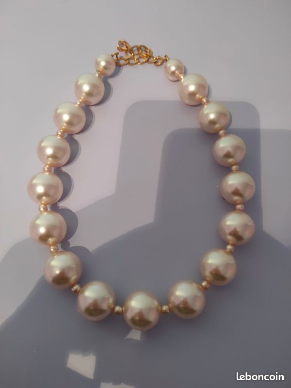 Collier grosses perles enfant (image 1)