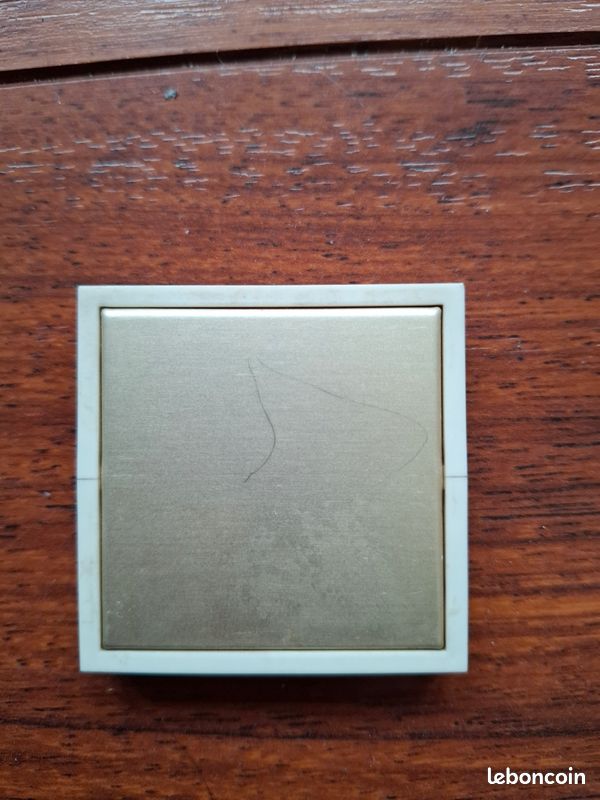 Legrand mosaic 50 touche tactile dorée pour interrupteur variateur (image 2)