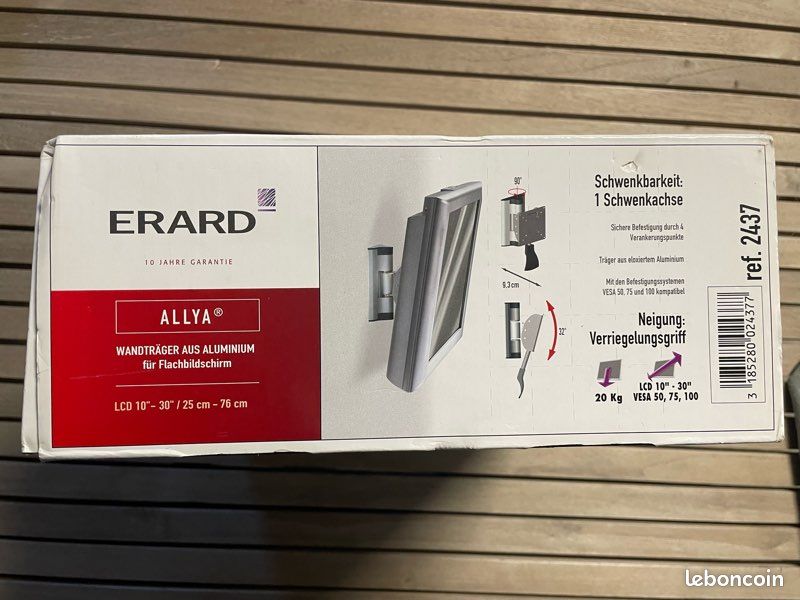Support mural pour TV Erard (image 2)