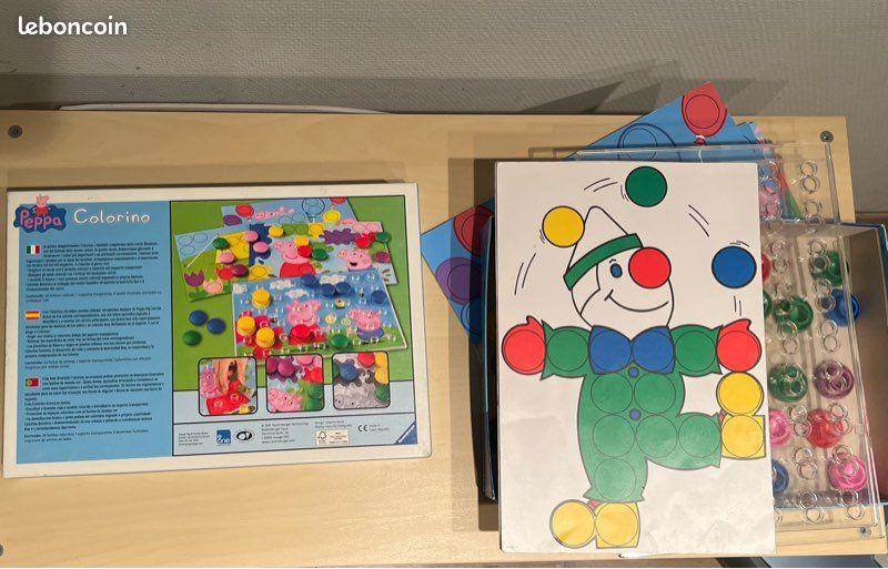 Ravensburger Colorino Peppa Pig - Jeu éducatif Couleurs, 31 Pions, 4 Fiches, à Partir De 2 Ans, Motricité Fine Apprentissage Couleurs Motricité Fine Ravensburger Colorino Peppa Pig - Jeu éducatif Couleurs, 31 Pions, 4 Fiches, à Partir De 2 Ans, Motricité Fine Apprentissage Couleurs Motricité Fine