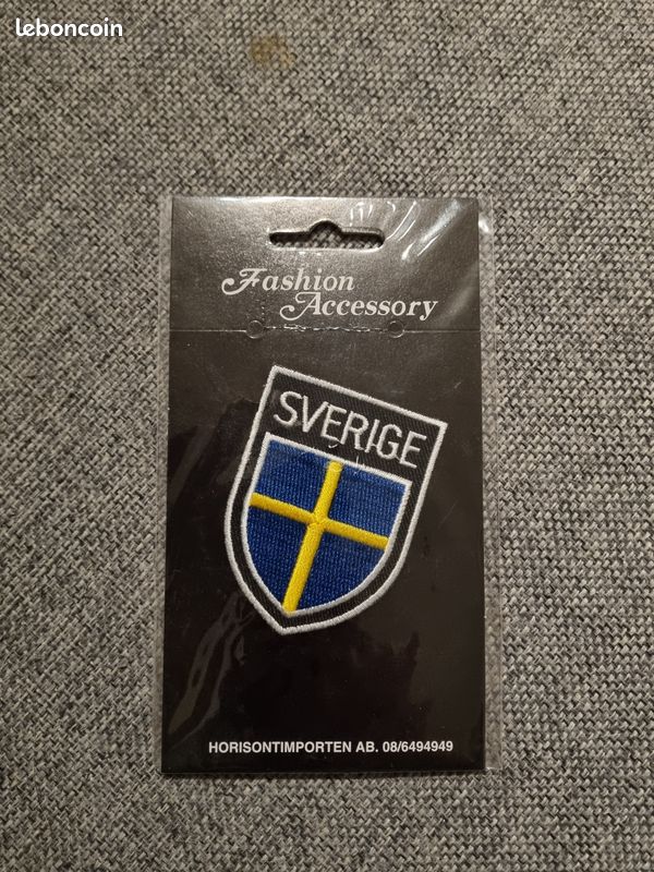 Illustration Plate Du Drapeau National Suédois | Vecteur Premium