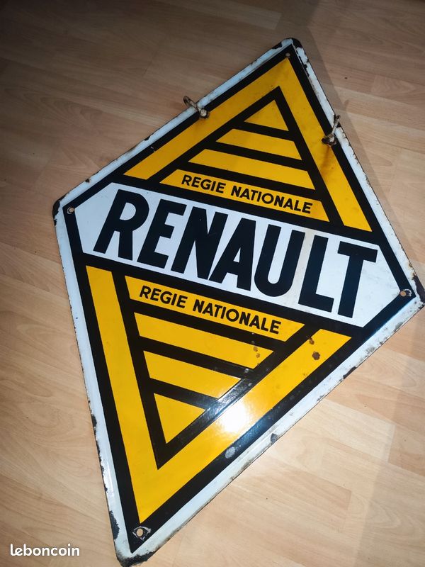 Plaque émaillée Tracteurs Renault | Au temps qui passe Plaque émaillée Tracteurs Renault | Au temps qui passe