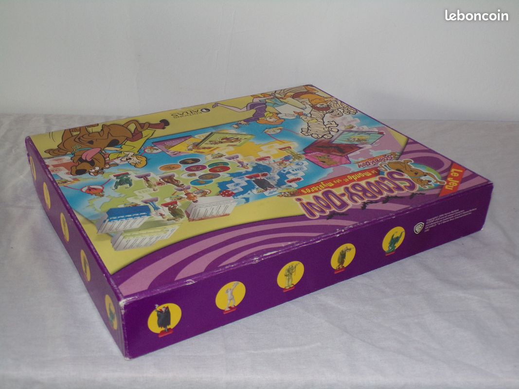 Scooby-Doo Le Monde et ses Mystères – Jeu de société Éditions Atlas - complet (image 9)