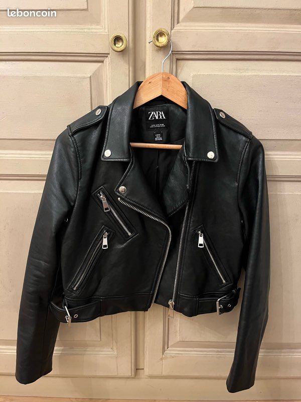 Rental Cars Veste En Jean Noire Oversize Rental Cars Veste Simili