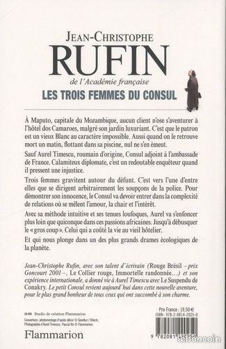 Les Trois Femmes du Consul. Jean-Christophe Rufin (image 2)