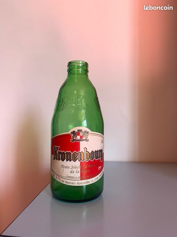 Ancienne Poupée Alsacienne Publicitaire Bière Kronenbourg - Pas En Verre - Occasion