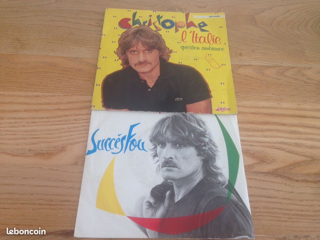 Vinyle 45 tours Christophe, Michèle Torr, et Lio (image 1)