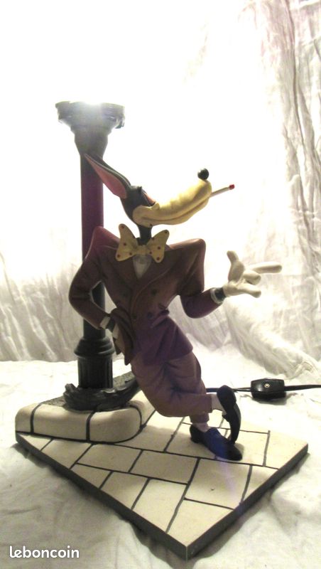 Figurine Tex Avery Le Loup (Wolf) – Démons & Merveilles – Métal 12 Cm – Rare