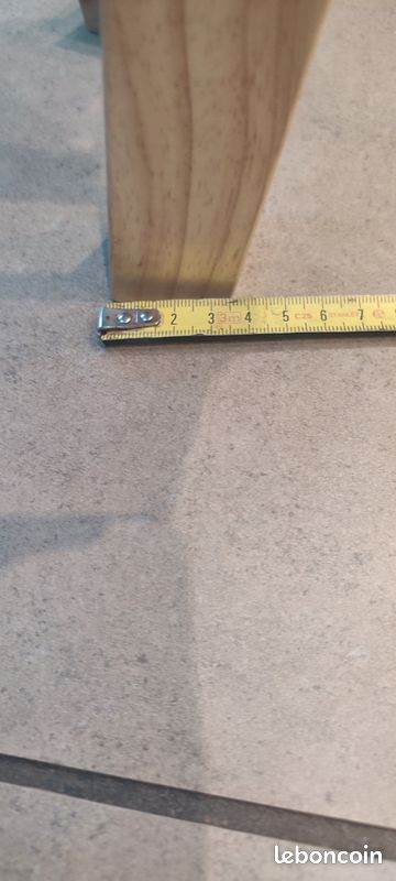 Lot 4 pieds de meuble bois H20cm (image 7)