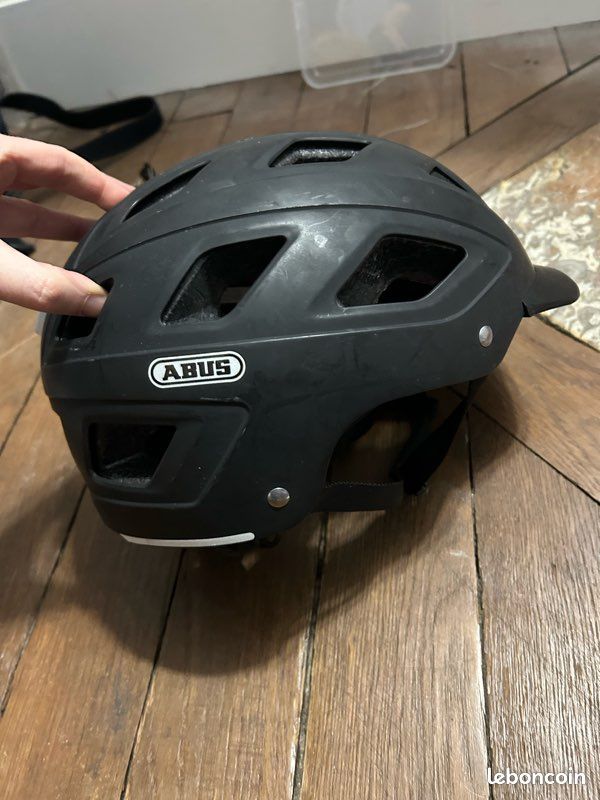 Casque de vélo de route FORCE Lynx Rouge-blanc L-XL 58-62 cm
