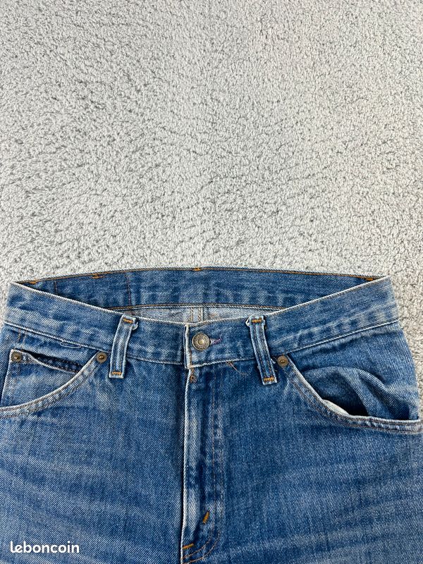 Jean Levi's 639 made in France Bleu Coupe Droite pour femme W31 FR40/42 L34 #LEV.1909 (image 5)