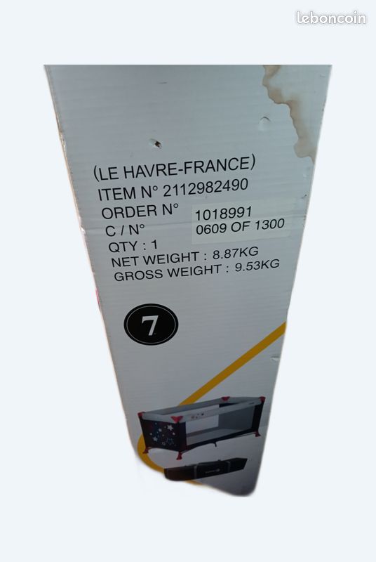 Lit parapluie (image 1)