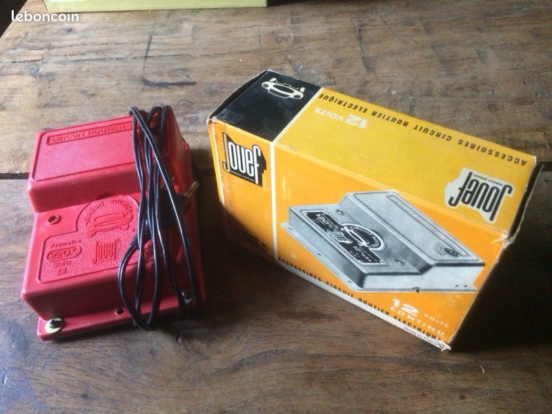 Circuit Grand Prix Jouef - Années 1975 - Voitures électriques - Occasion