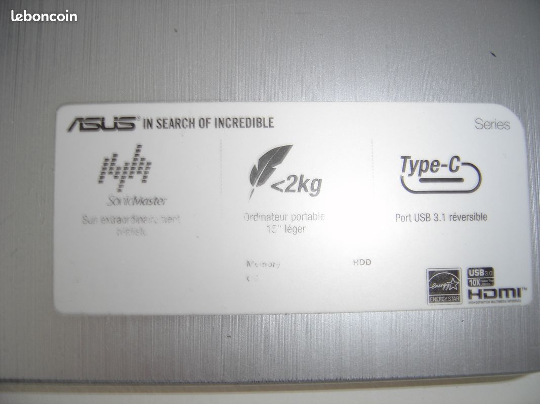 Ordi portable asus (image 2)