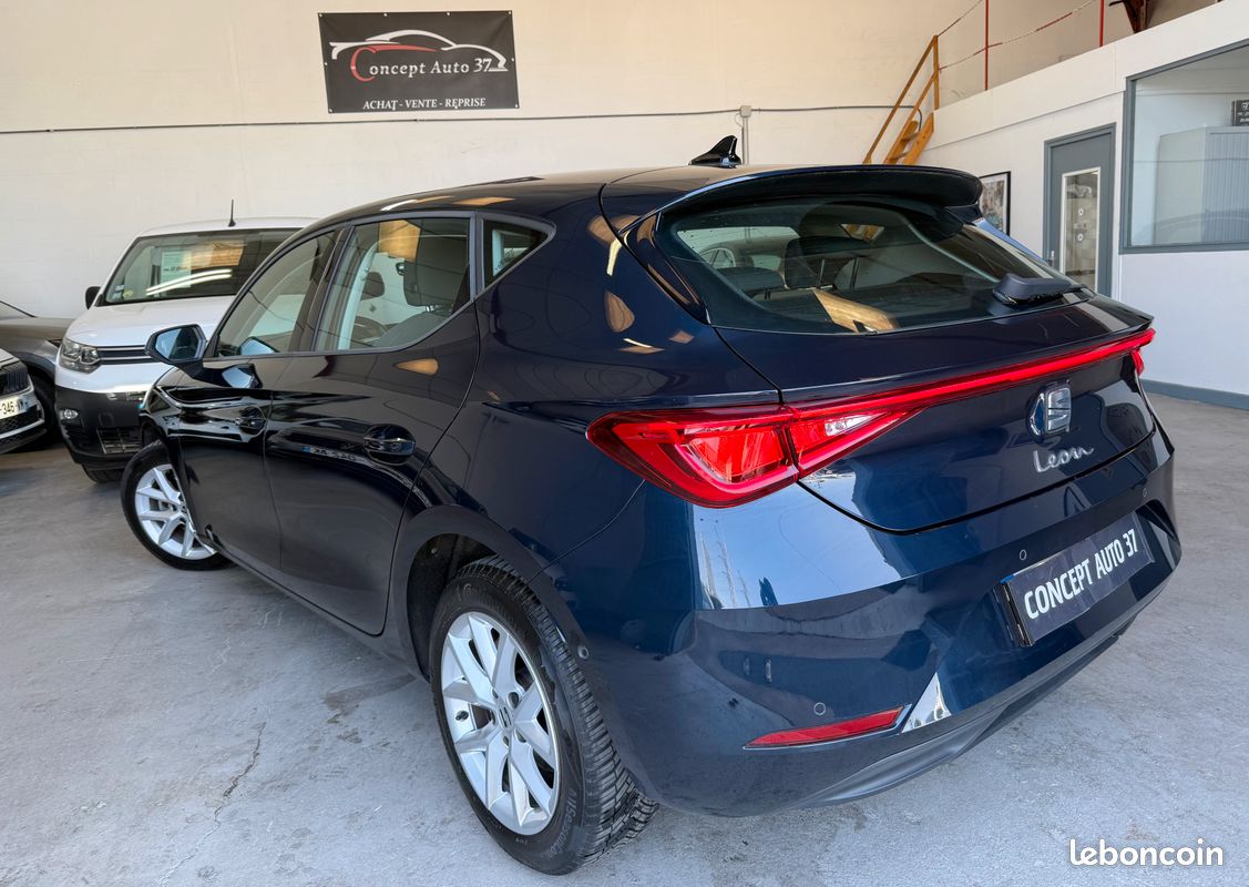 🏁 SEAT LEON IV TSI 110ch STYLE 1°MAIN/ ENTRETIEN SEAT VIRTUAL COCKPIT/CAMERA/CARPLAY (image 3)