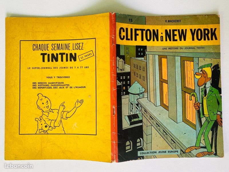 BD CLIFTON EO 1962 à New York par Macherot (image 3)