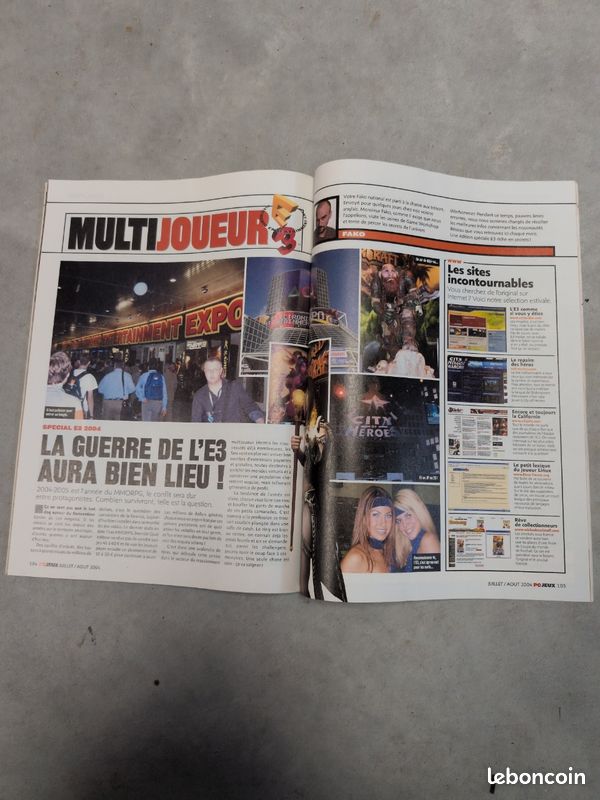 Magazine PC Jeux 78 Juillet 2004 (image 3)