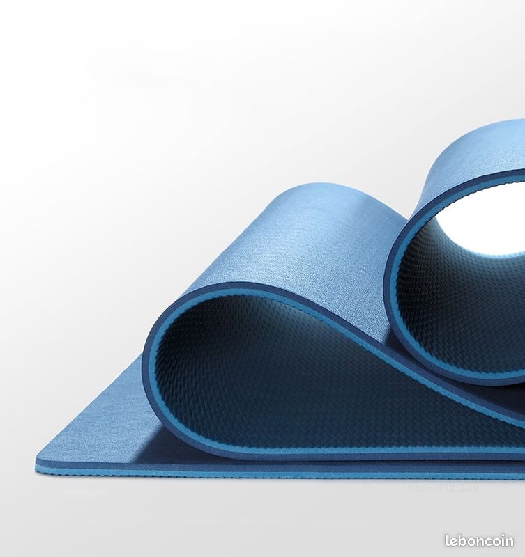 Tapis de yoga-neuf-grand format-183cmx61cmx 6mm (image 2)