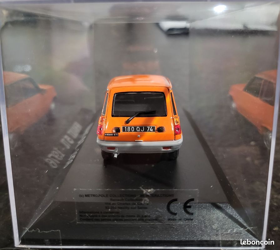 Collection complète voitures tole ancien R5 Renault Inova rare très bon