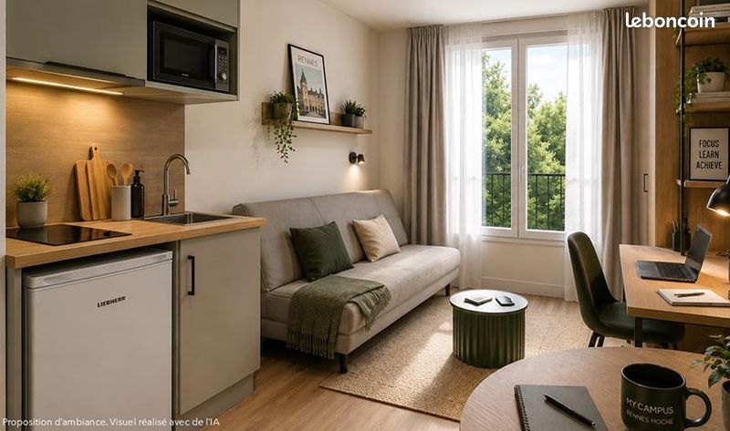 Appartement 1 pièce 22 m² · à Rennes · 22 m² · 149 900 €