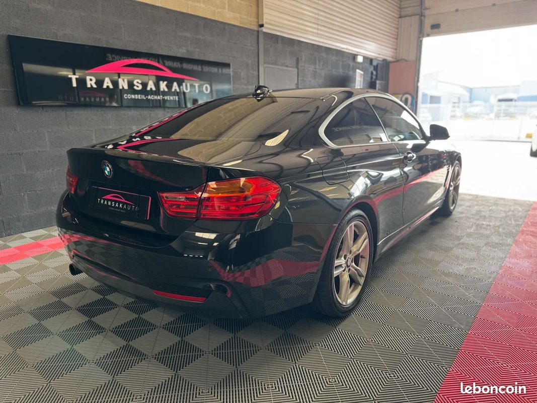BMW SERIE 4 420i 2.0 184 cv xDrive M Sport - Apple CarPlay - Régulateur adaptatif - Caméra de recul (image 2)