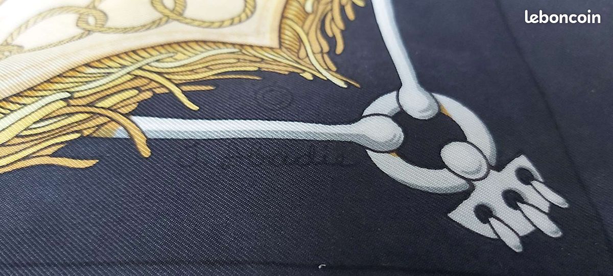 Carré 90 vintage Hermès Cliquetis (image 15)