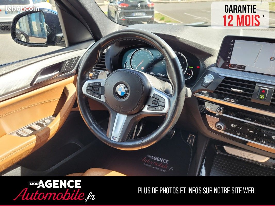 BMW X3 (G01) XDRIVE 20dA 190CH M SPORT BVA8 (image 13)