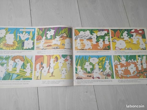 Album Vignettes Maya L'Abeille - Americana France 1978, Figurines Plastique