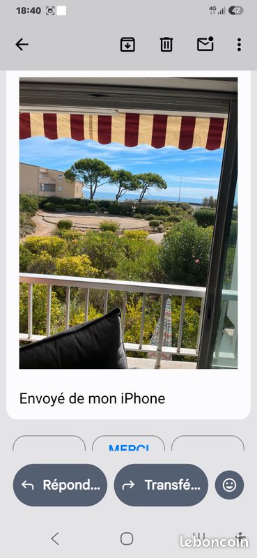 Appartement 2 pièces 42 m² · à Sète · 42 m² · 690 €/mois