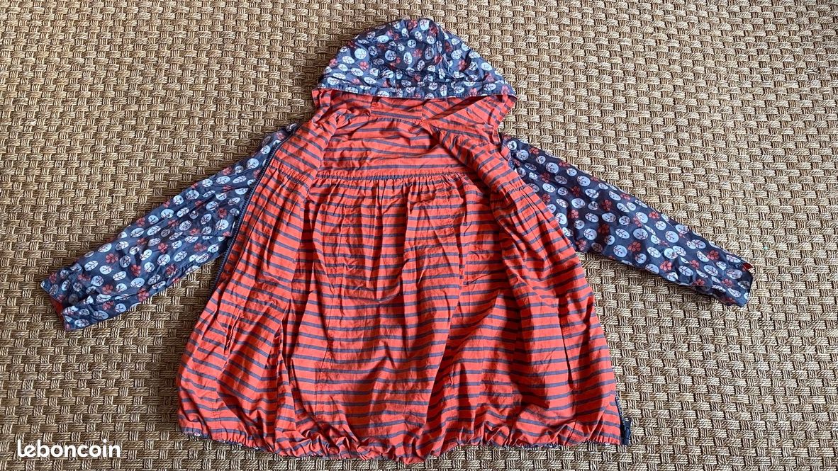 Coupe-vent En Chambray Pour Garçon – Vertbaudet – Avec Capuche Et Doublure Coton