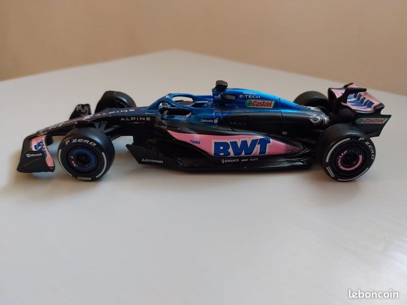 Miniature formule 1 alpine burago (image 2)