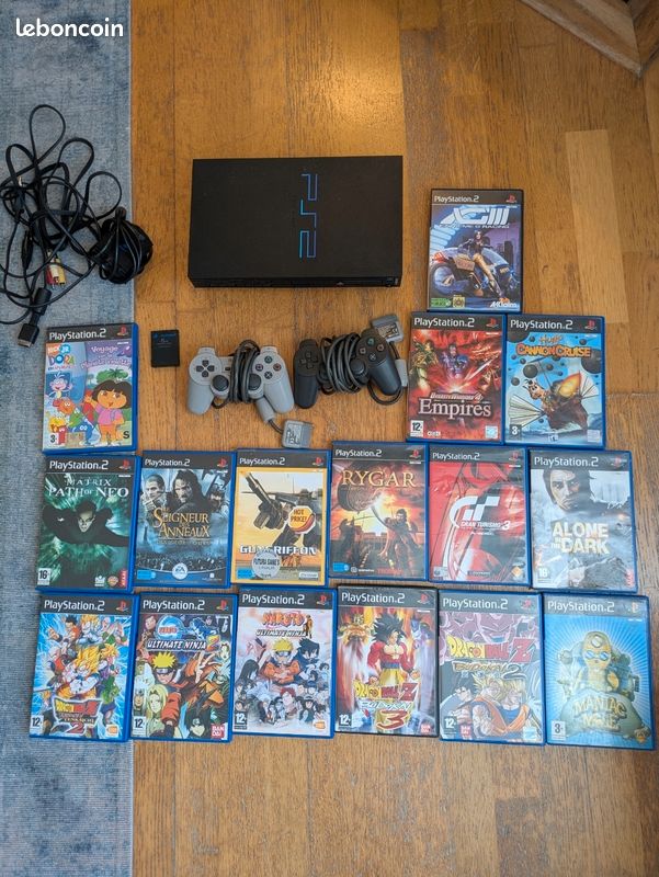 Jeu Playstation 2 PS2 VF Eye Toy Play 3 avec notice et