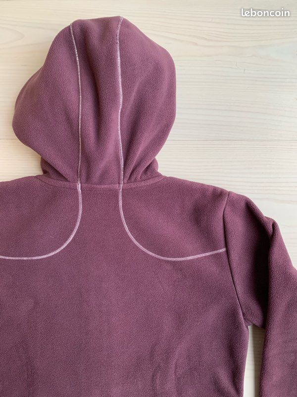 Gilet veste polaire avec capuche enfant 10 ans Décathlon