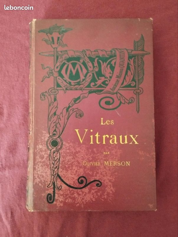 " LES VITRAUX " / Olivier MERSON / bibliothèque de l'enseignement des beaux-arts / (c) 1894 (image 2)