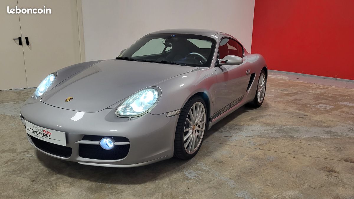 PORSCHE Cayman CAYMAN S 3.4 295CV BV6 PACK CHRONO CUIR COMPLET VOLANT MULTIFONCTION (image 3)