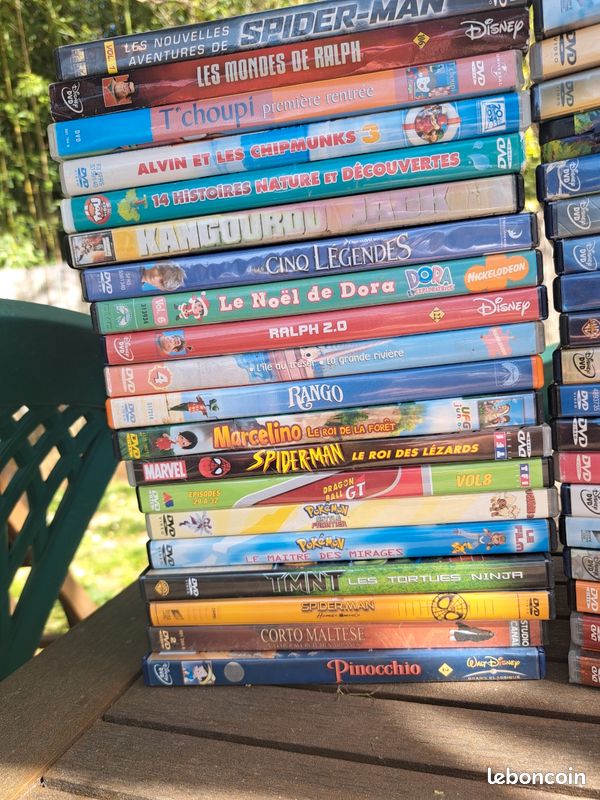 Lot de 40 dvds dessin animé (image 2)