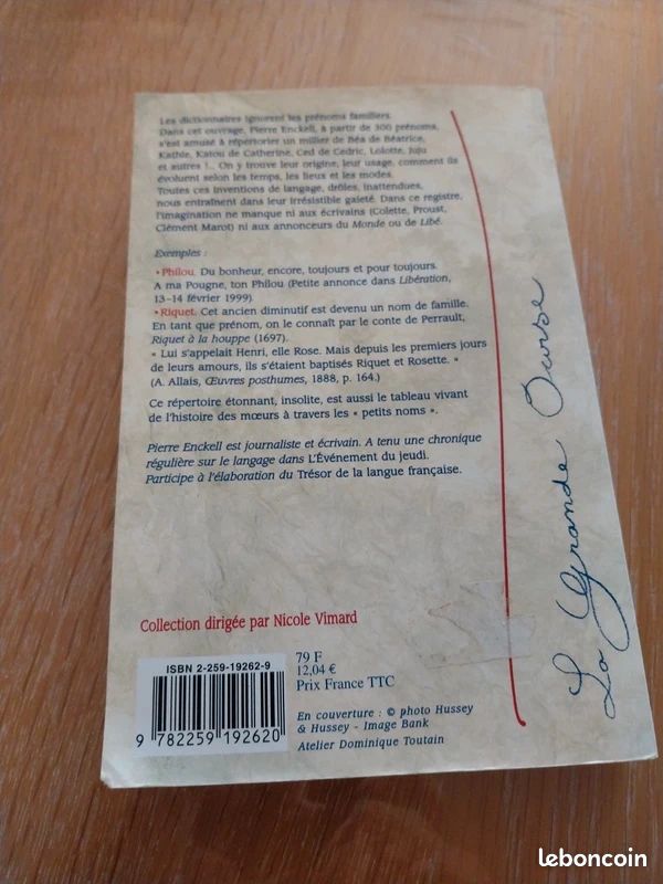 Répertoire des prénoms familiers (image 2)