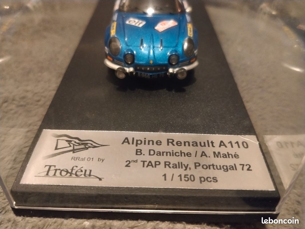Trofeu Renault Alpine A110 #51 Le Mans 1968 1/43 Scale