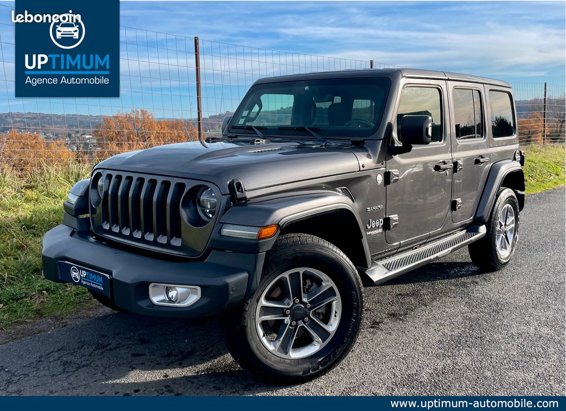 JEEP WRANGLER III 2.2 MULTIJET 200ch UNLIMITED SAHARA 4X4 BVA / Pack confort / Origine France (image 1)