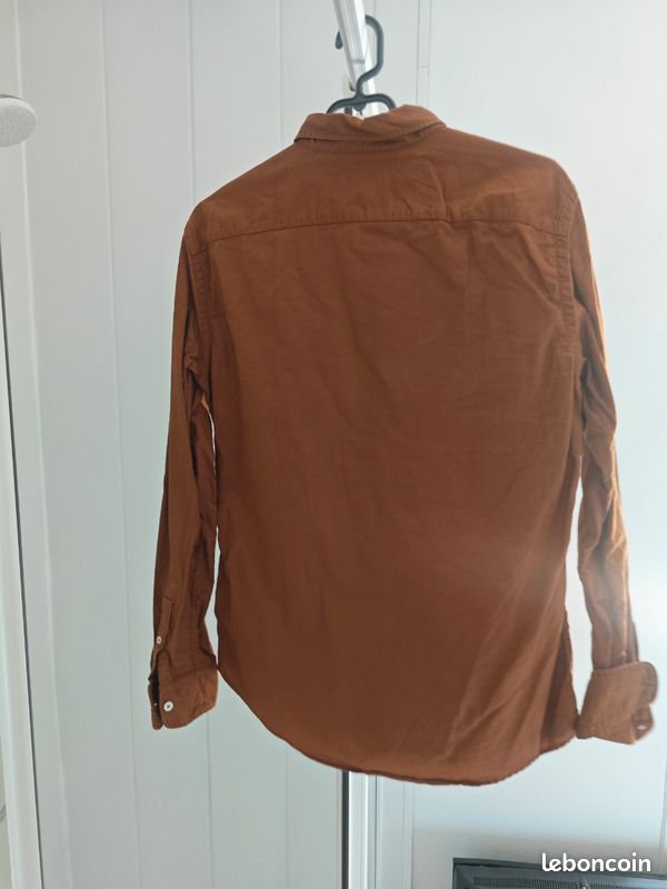 Chemise marron Celio M (image 3)
