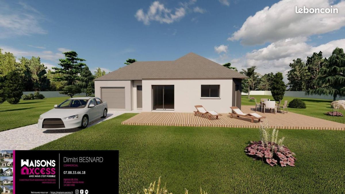 Maison 4 pièces 90 m² · à Campigny · 90 m² · 214 800 €