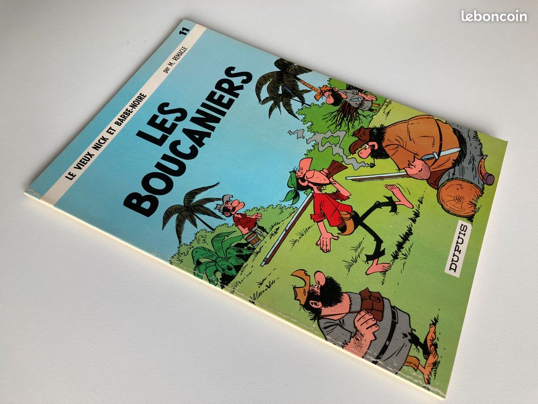 Le vieux Nick et Barbe-Noire - 11. Les boucaniers - Remacle - Dupuis - 1967 - EO (image 3)
