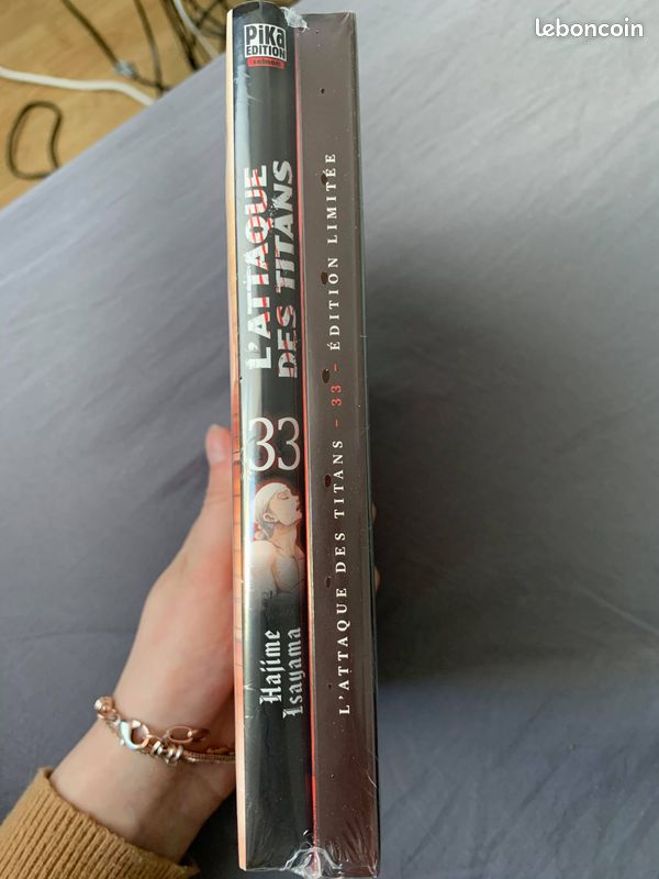 L’attaque des titans 33 édition limitée (Sous blister) (image 4)