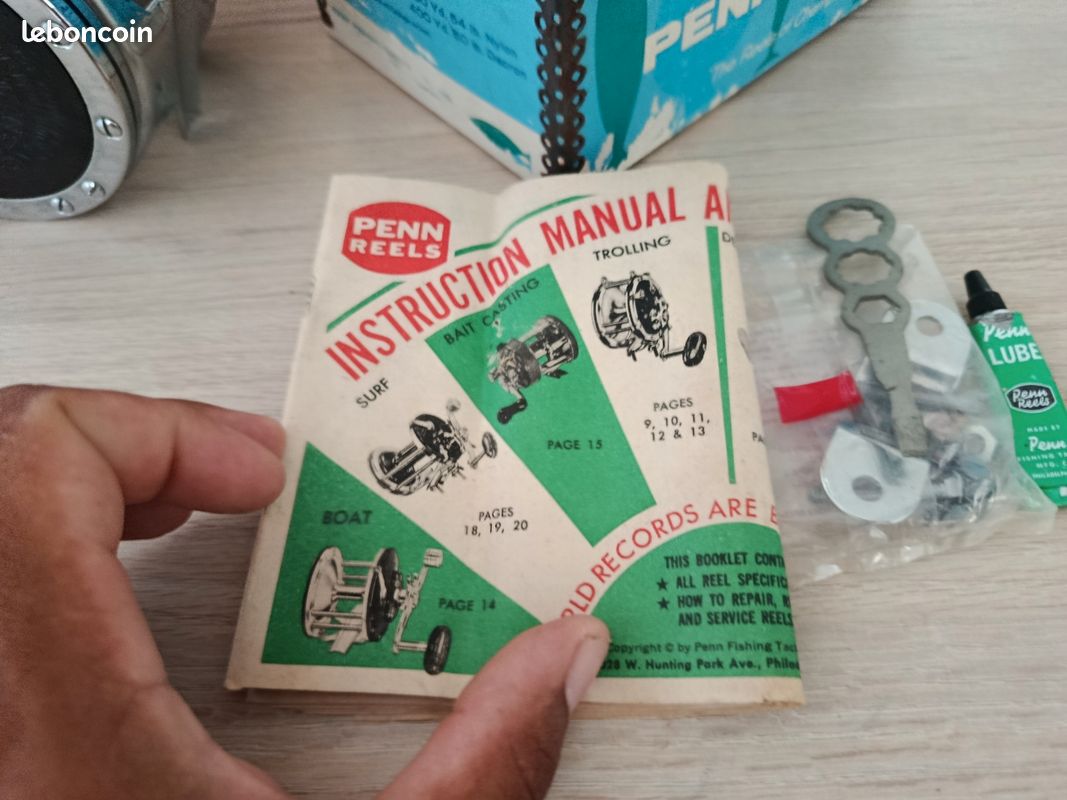 Rondelles De Traînée Pour Moulinet Penn Senator 6/0 - Pièce Détachée (Ref 24613)