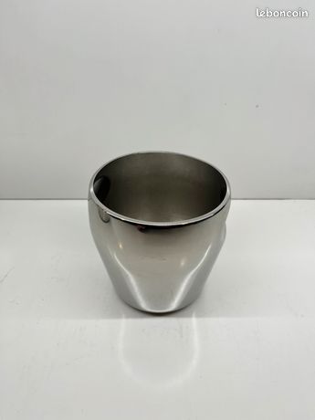 SEAU A GLACE glacons Gallia modèle Biarritz metal argenté no Christofle